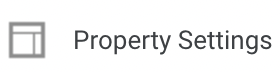 GA - Property Settings GA Property Settings